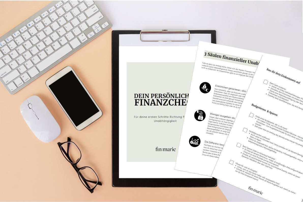 finmarie Finanzcheckliste